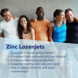 quality Source Zinc Lozenjets 5mg opened package