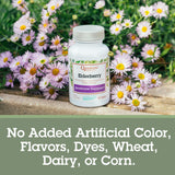 Quantum Elderberry Capsules 400mg with a measuring spoon
