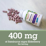 Quantum Elderberry Capsules 400mg with packaging