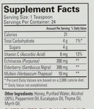 Quantum Health Elderberry Supplement 181g side view