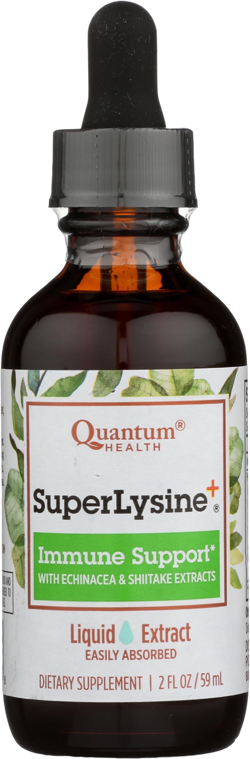 Quantum Health Super Lysine+ Liquid Extract front view