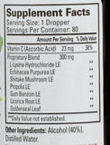 Quantum Health Super Lysine+ Liquid Extract side view