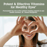 Quantum Macula 30+ Eye Health Supplement softgels in a bowl