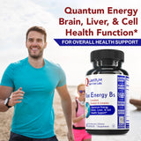 Quantum Nutrition B-Complex Methylated Vitamin Supplement capsules