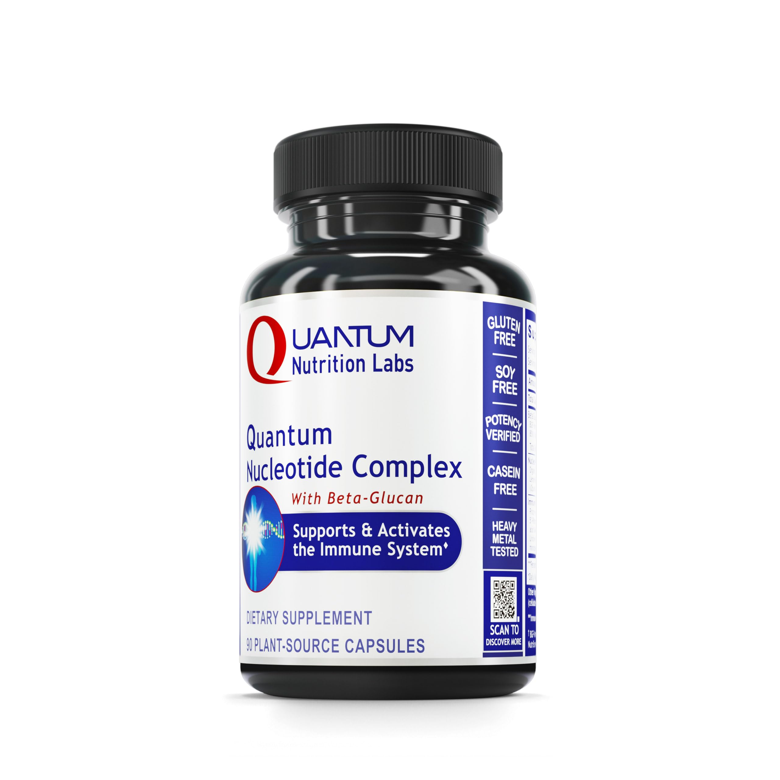 Quantum Nutrition Multivitamin Capsules 90 Count front view