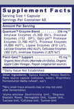 Quantum Nutrition Vegan daily Aid with a measuring spoon