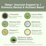 Quantum Sleep daily wellness Melatonin 2mg Herbal Sleep Aid packaging