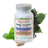 Quantum Sleep daily wellness Melatonin 5mg Herbal Sleep Aid 30 Capsules front view