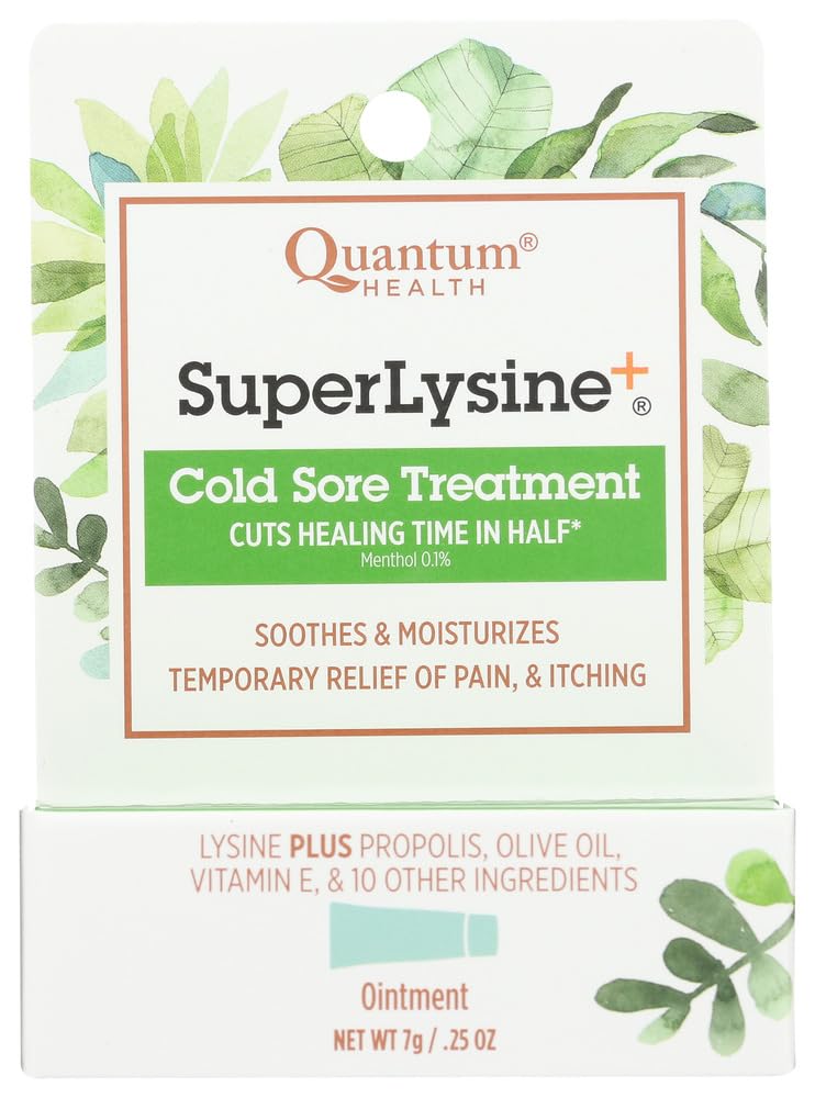 Quantum Super Lysine + Cream 7g tube front view