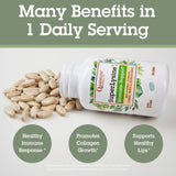 Quantum Super Lysine+ L-Lysine Supplement 1500mg with Vitamin C