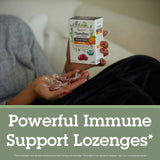 Quantum TheraZinc Organic Blood Orange Zinc Lozenges packaging