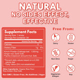 QUBIT Kimchi Supplement 170g side view with nutrition facts