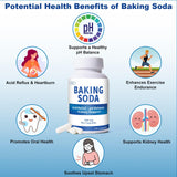 QUBIT Sodium Bicarbonate Capsules 700mg close-up of capsules