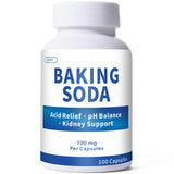 QUBIT Sodium Bicarbonate Capsules 700mg front view