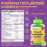 Qucbvn Phosphatidylserine Gummies apple flavour close-up