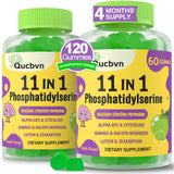 Qucbvn Phosphatidylserine Gummies front view packaging