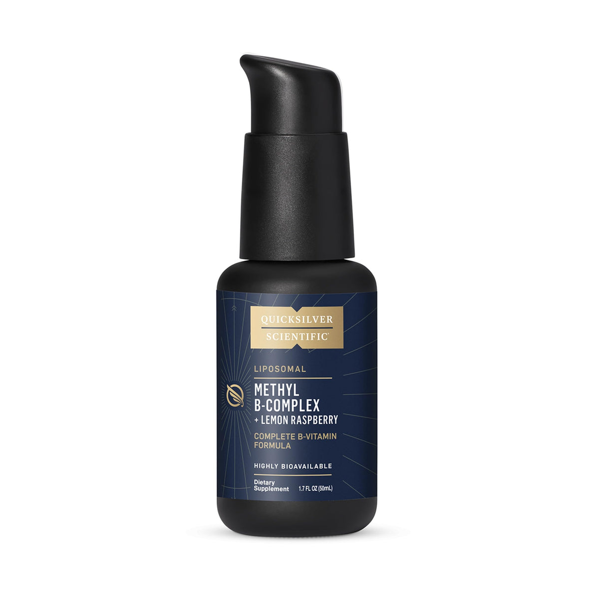 Quicksilver Scientific B-Complex Liquid 50 Servings front view