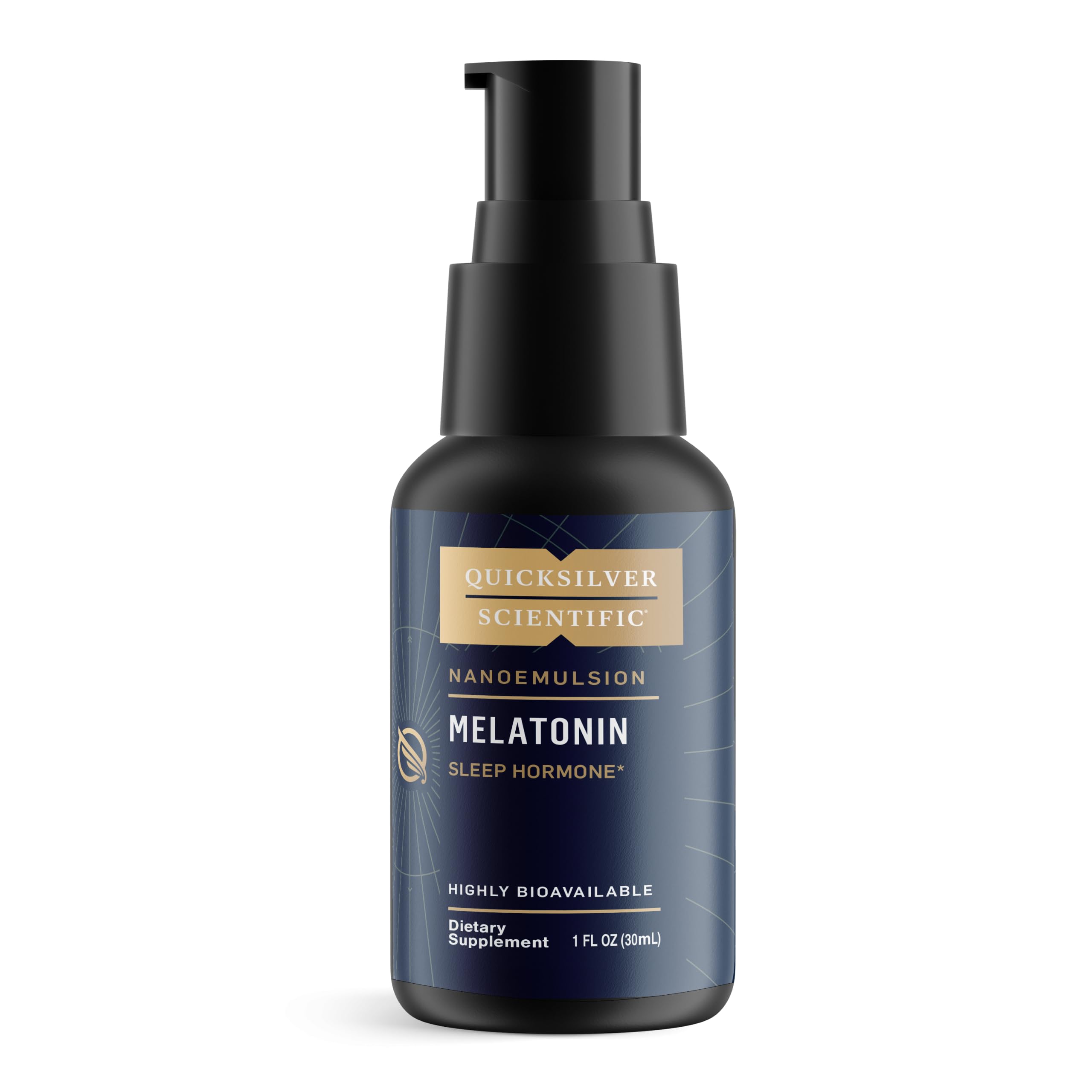 Quicksilver Scientific Liposomal Melatonin Spray bottle front view
