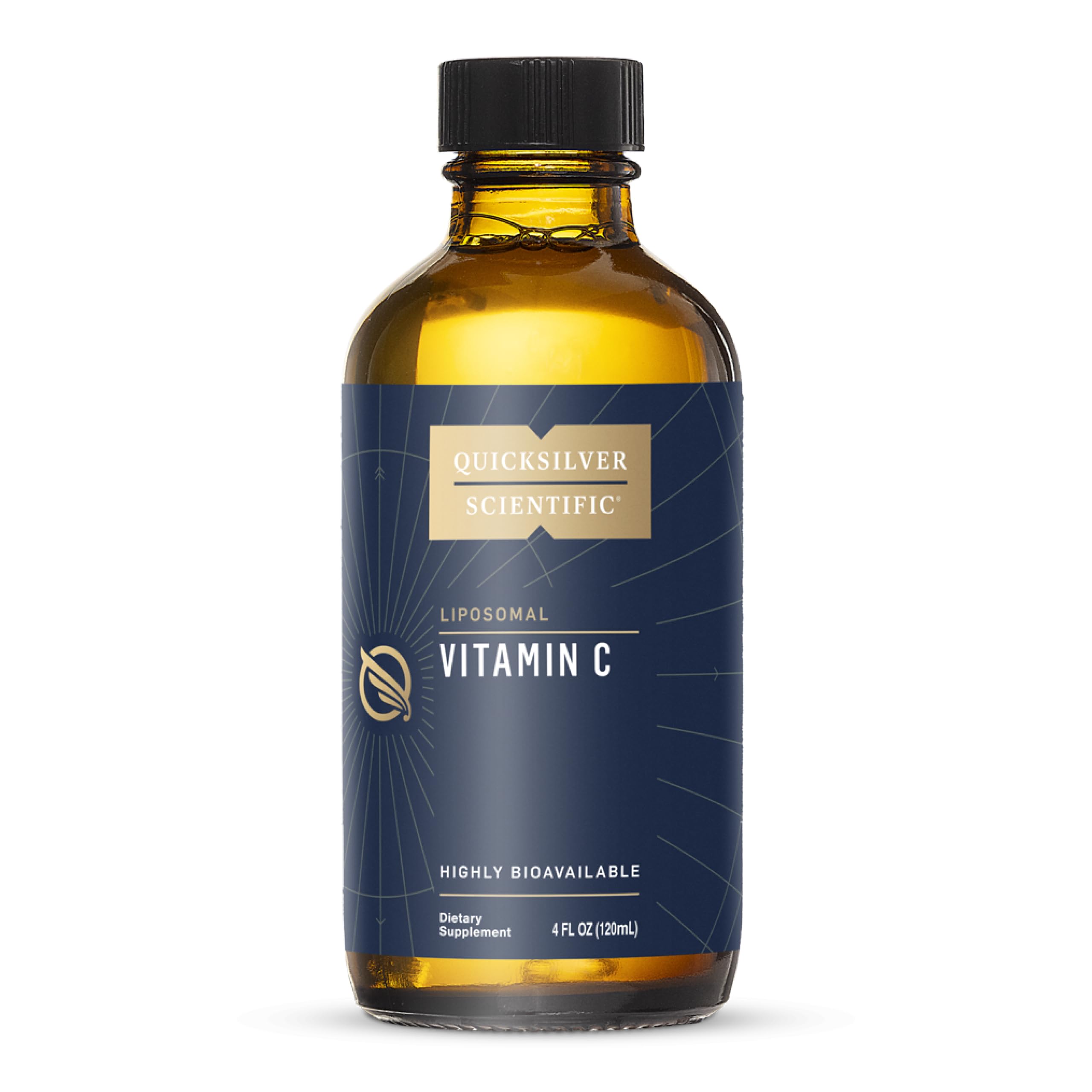 Quicksilver Scientific Liposomal Vitamin C 1000mg bottle front view