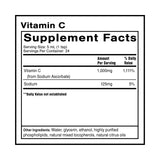 Quicksilver Scientific Liposomal Vitamin C 1000mg bottle side view