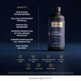 Quicksilver Scientific Liposomal Vitamin C + Elderberry 240g with dropper