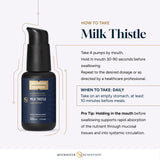 Quicksilver Scientific Milk Thistle Liquid Supplement with natural ingredients