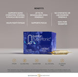 Quicksilver Scientific Quinton Mineral Supplements glass ampoule open