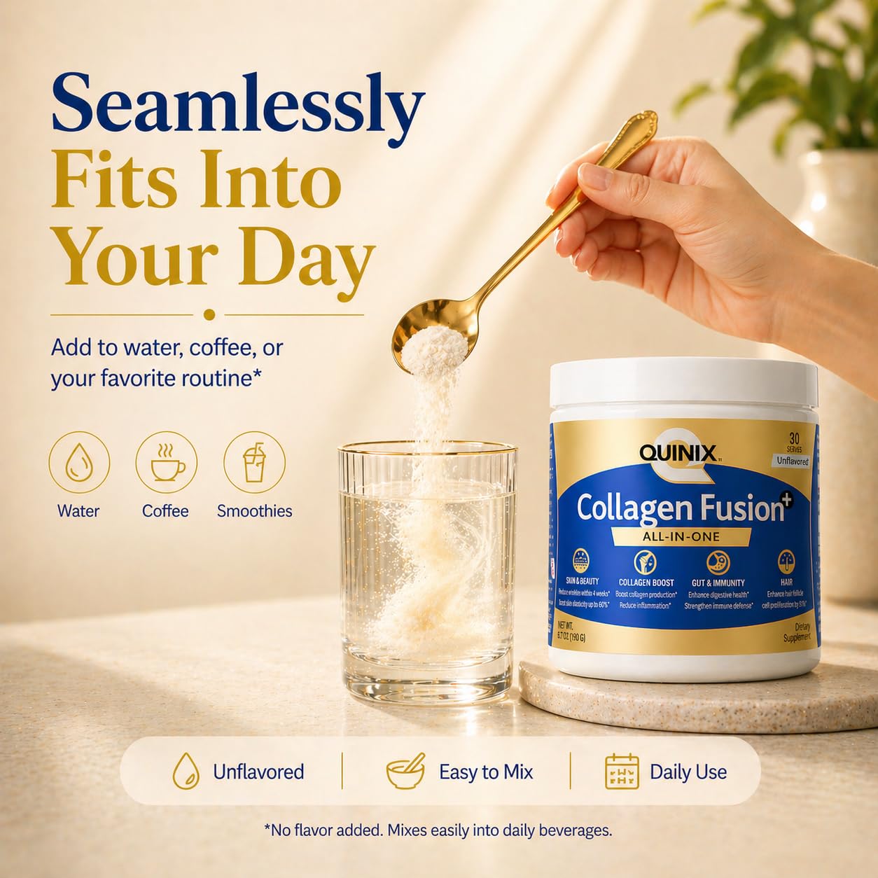 QUINIX Collagen Supplement with daily wellness