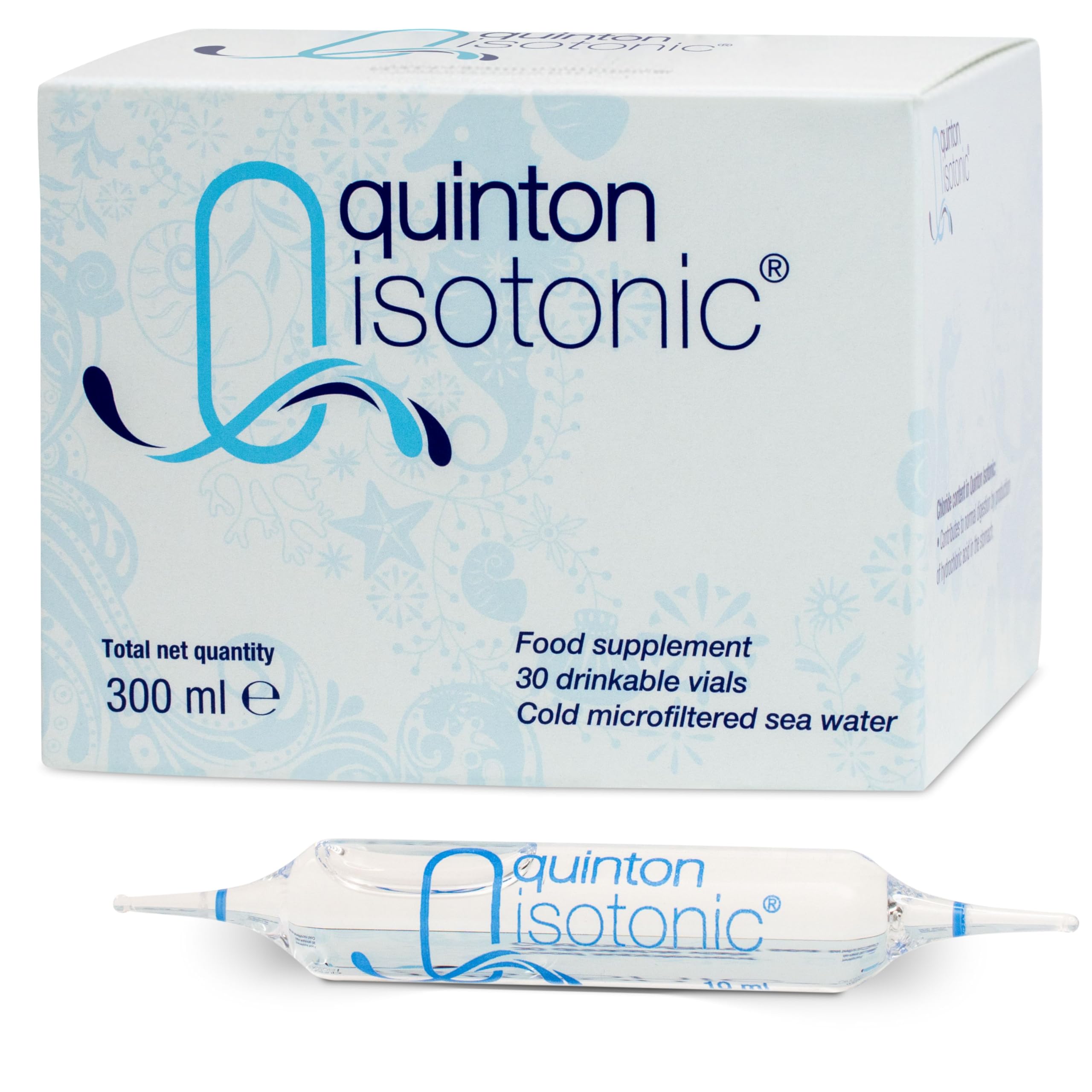 Quinton Isotonic 30 ml vial close-up