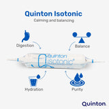 Quinton Isotonic 30 Phials displayed on a wooden surface