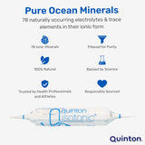 Quinton Isotonic 30 Phials side view showing vials