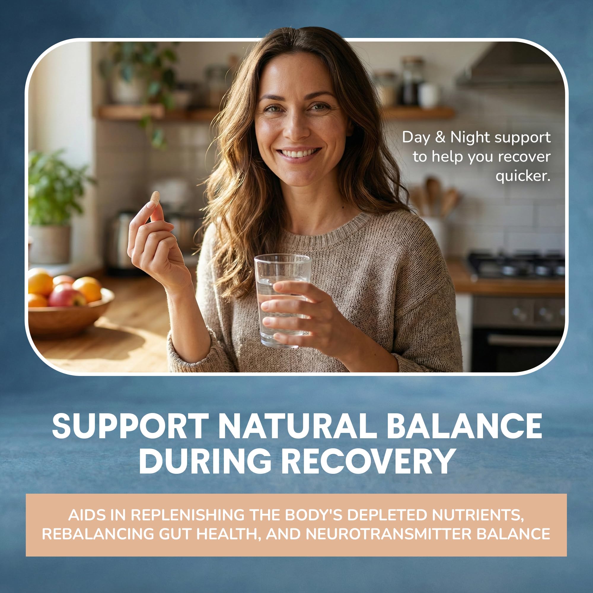 QuitK use Complex with a glass of water