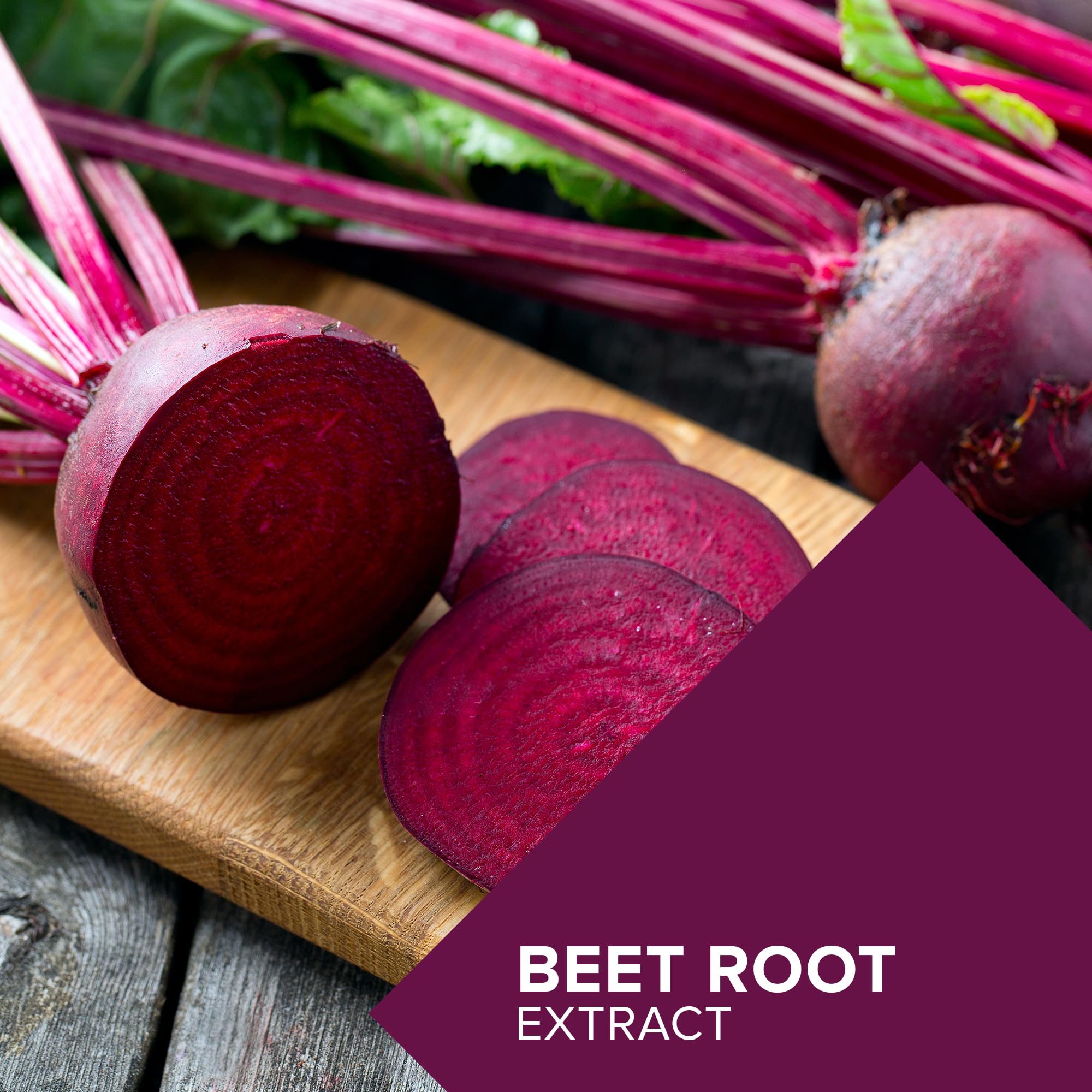 Qunol Beets 3 in 1 Chews in a hand