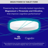 Qunol Brain Health Memory Plus Magnesium L-Threonate side view