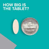 Qunol Calcium Magnesium Zinc Capsules on a wooden table