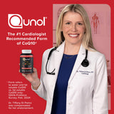 Qunol CoQ10 100mg softgel capsules open bottle