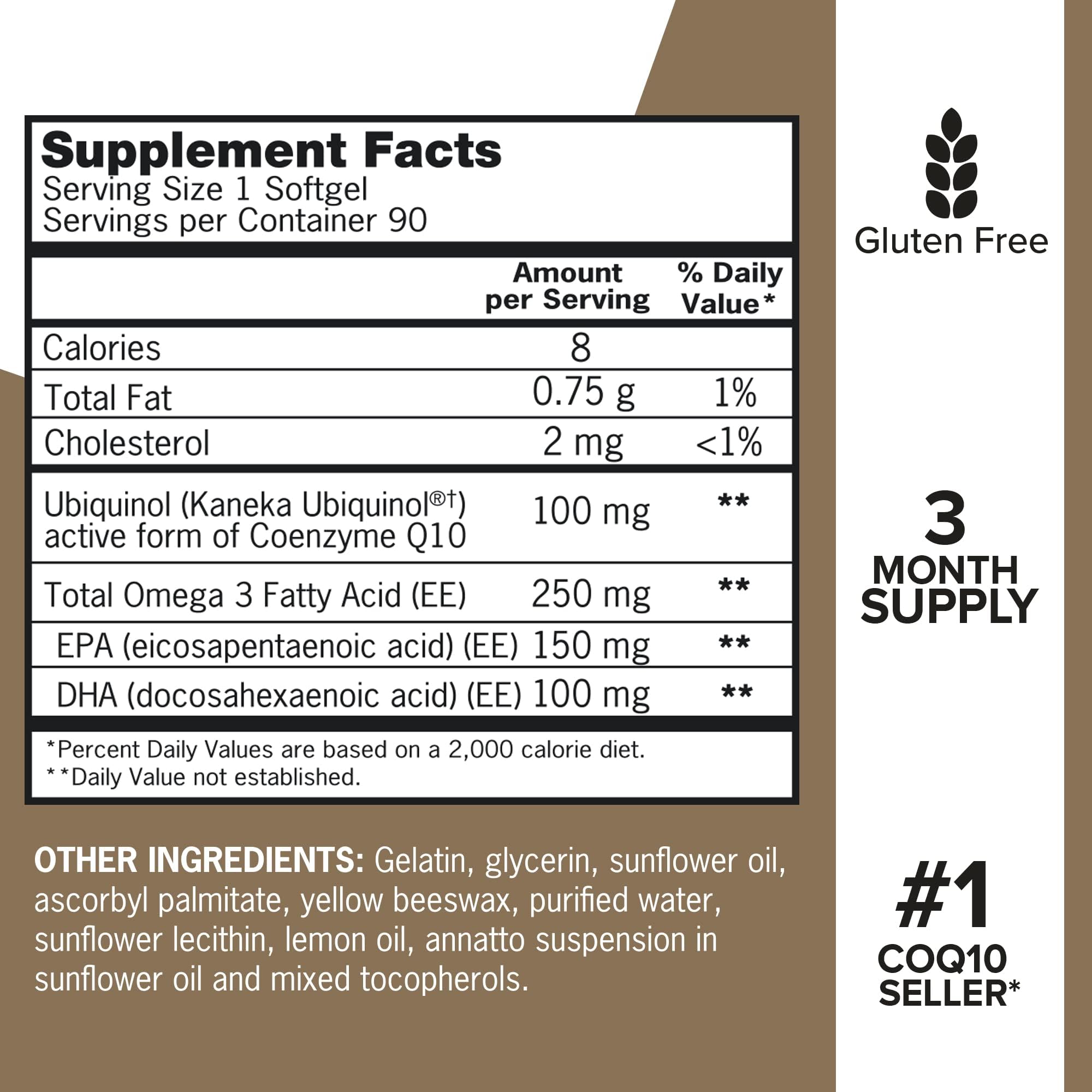 Qunol CoQ10 Plus supplement bottle with capsules in a lifestyle setting