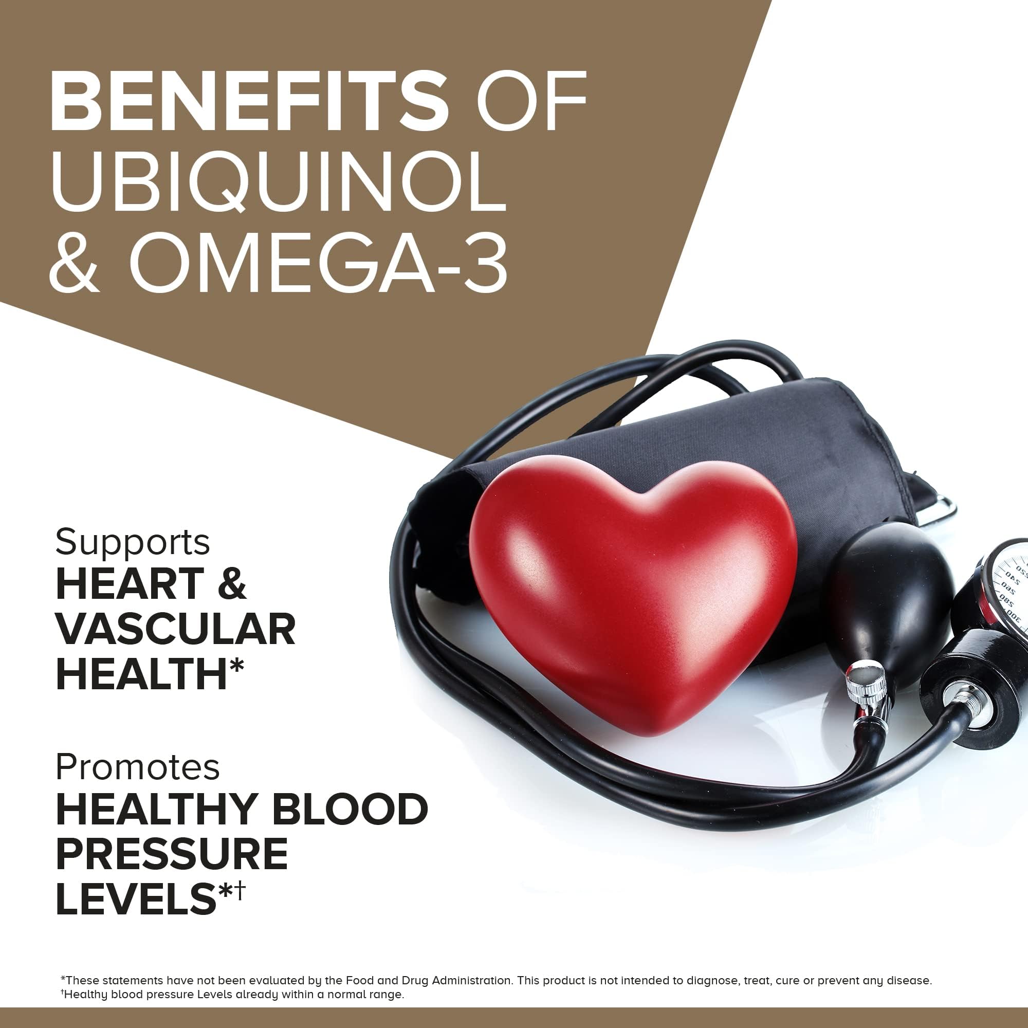 Qunol CoQ10 Plus supplement ingredients list on packaging
