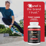 Qunol CoQ10 softgels in hand