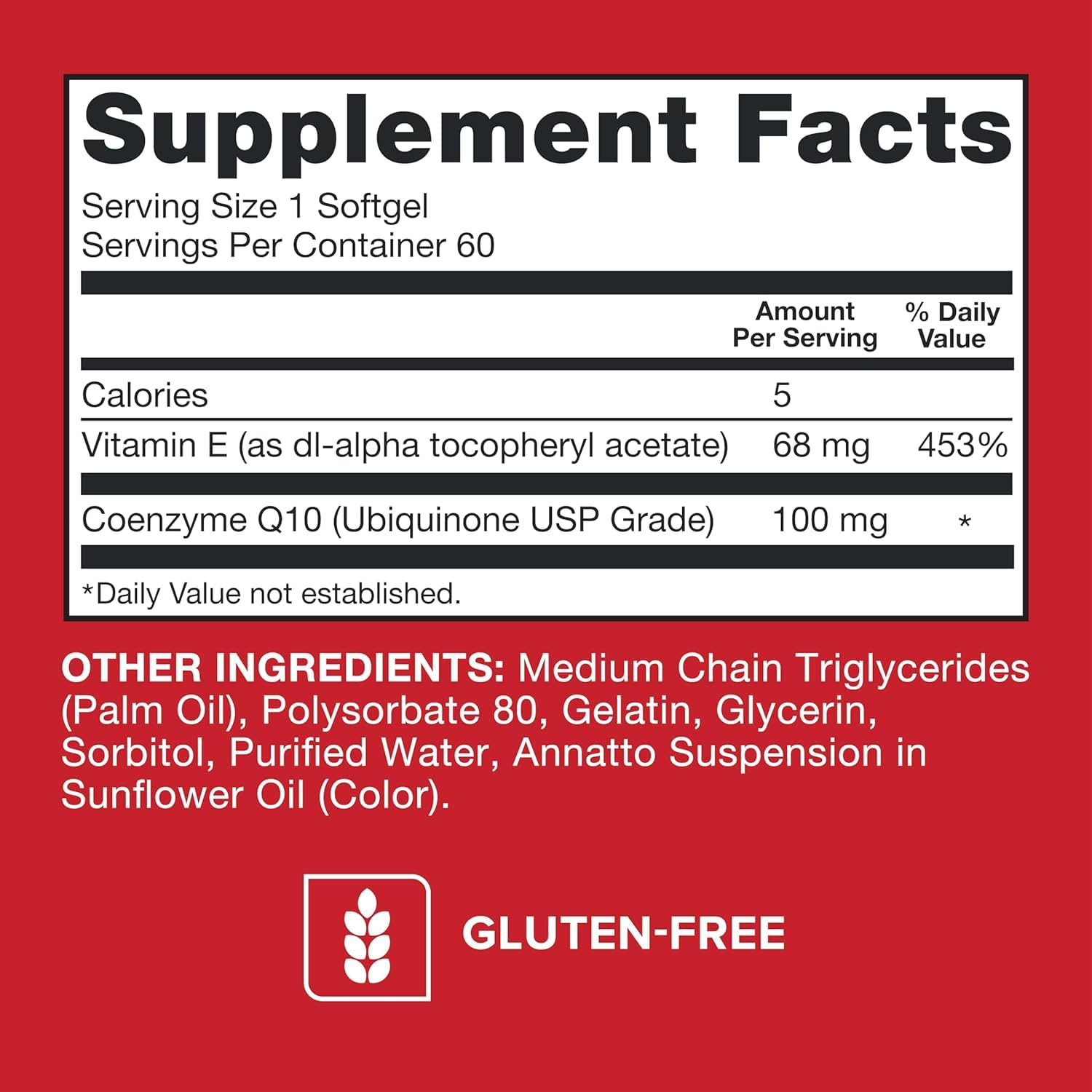 Qunol CoQ10 Ultra 100mg softgel capsules close-up