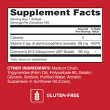Qunol CoQ10 Ultra Supplement 300mg bottle with capsules