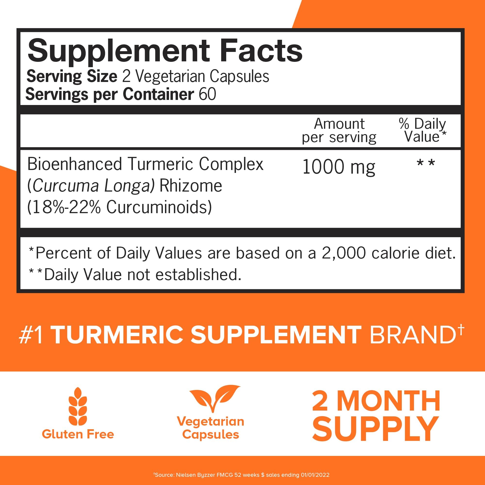 Qunol Extra Strength Turmeric Curcumin 1000mg capsules close-up