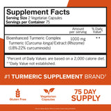 Qunol Extra Strength Turmeric Curcumin ingredients list on the packaging