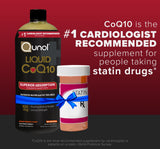Qunol Liquid CoQ10 100mg ingredients list on packaging