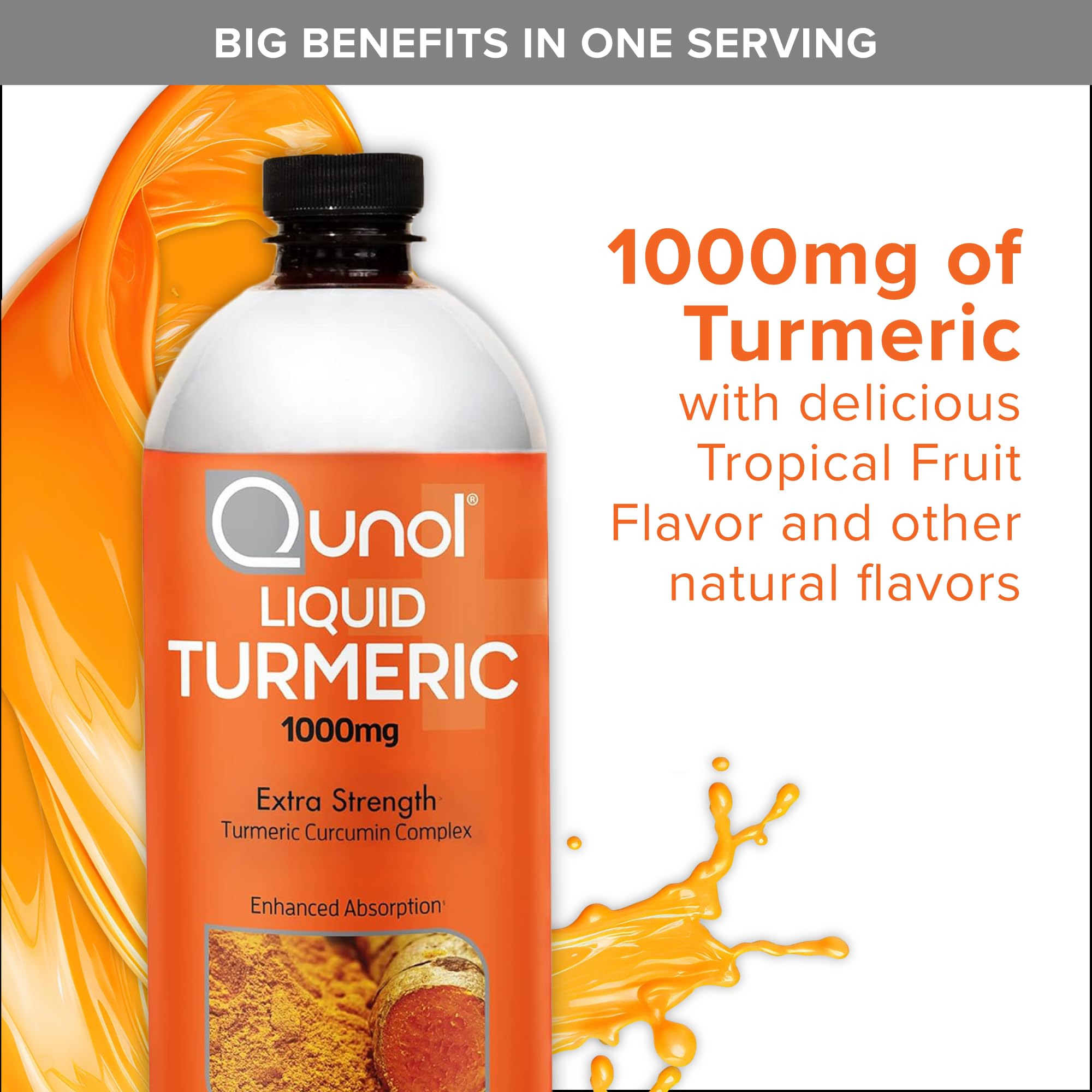 Qunol Liquid Turmeric with Black Pepper Extract highlighted