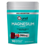 Qunol Magnesium Citrate Chews in a bowl for serving