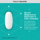 Qunol Magnesium Glycinate 300mg ingredients list
