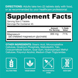 Qunol Magnesium Glycinate 300mg product information
