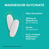 Qunol Magnesium Glycinate 300mg tablets close-up