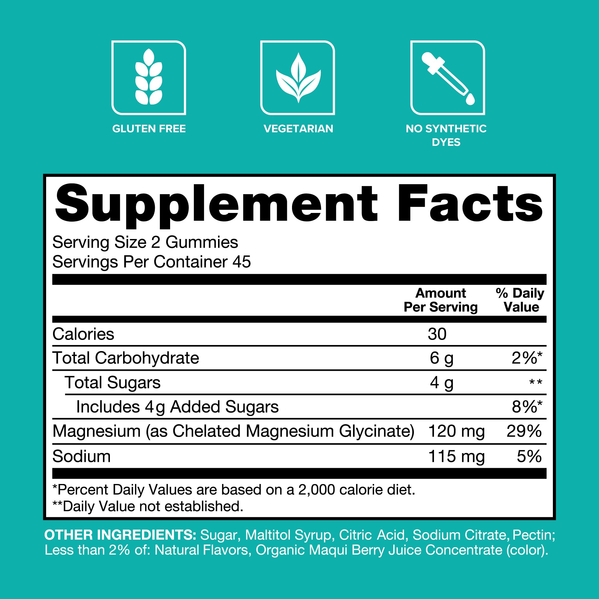 Qunol Magnesium Glycinate Gummies in a bowl